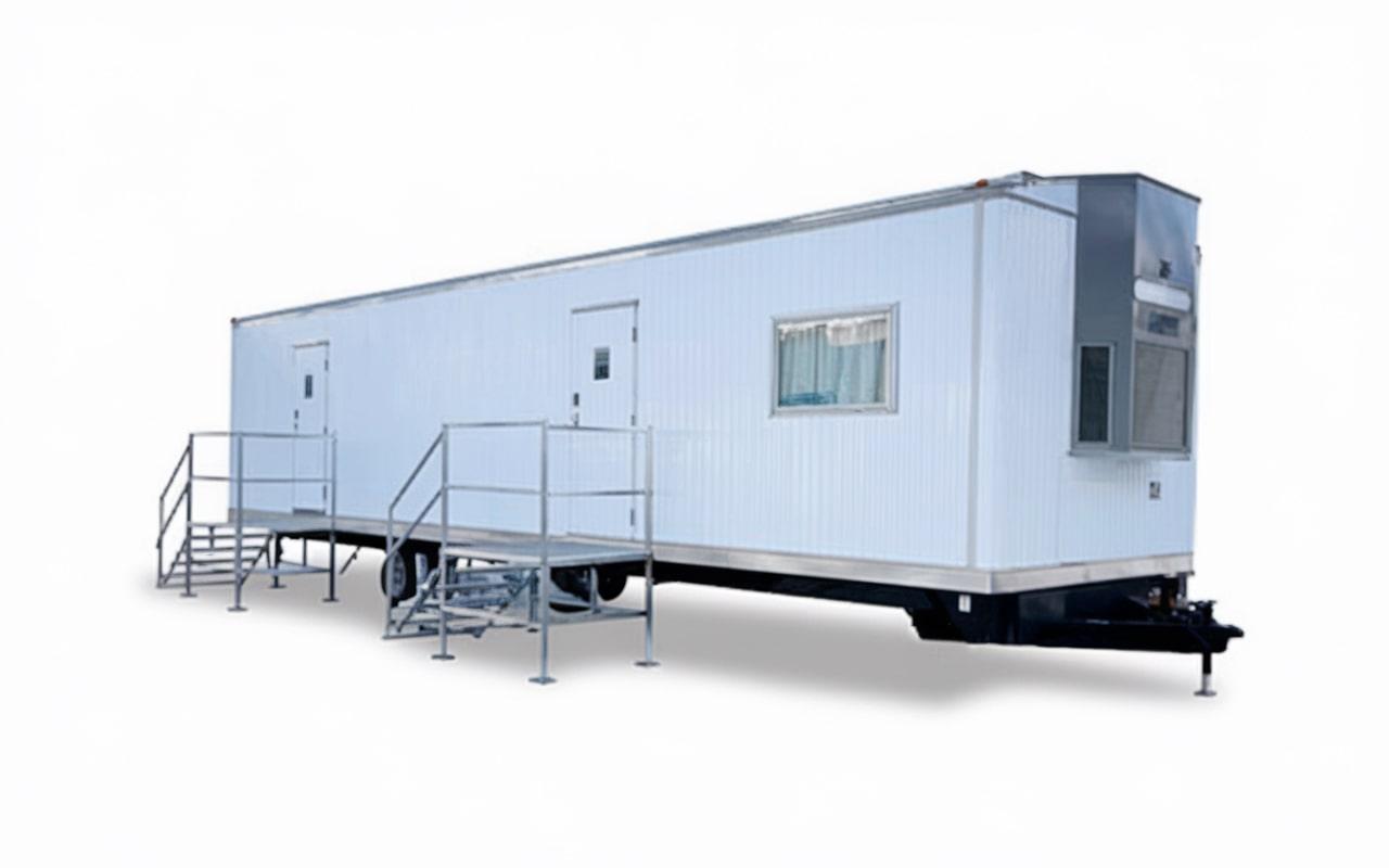 delivery and installation processes for office trailers involve coordinating logistics, site preparation, and setup according to specific requirements